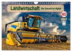 Landwirtschaft - die Zukunft ist digital (Wandkalender 2026 DIN A4 quer), CALVENDO Monatskalender Landwirtschaft - die Zukunft ist digital (Wandkalender 2026 DIN A4 quer), CALVENDO Monatskalender