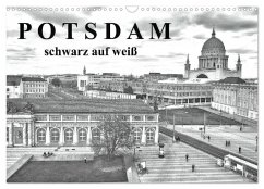 Potsdam schwarz auf weiß (Wandkalender 2026 DIN A3 quer), CALVENDO Monatskalender