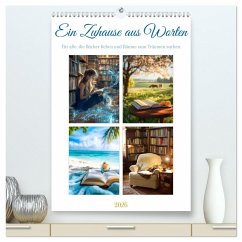 Ein Zuhause aus Worten (hochwertiger Premium Wandkalender 2026 DIN A2 hoch), Kunstdruck in Hochglanz Ein Zuhause aus Worten (hochwertiger Premium Wandkalender 2026 DIN A2 hoch), Kunstdruck in Hochglanz