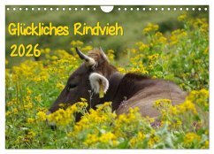 Cover Glückliches Rindvieh 2026 (Wandkalender 2026 DIN A4 quer), CALVENDO Monatskalender