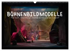 Cover Bühnenbildmodelle (Wandkalender 2026 DIN A3 quer), CALVENDO Monatskalender