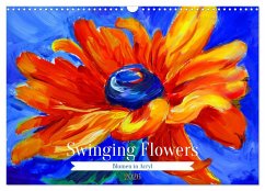 Cover Swinging Flowers (Wandkalender 2026 DIN A3 quer), CALVENDO Monatskalender