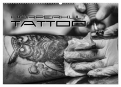 Körperkult Tattoo (Wandkalender 2026 DIN A2 quer), CALVENDO Monatskalender Körperkult Tattoo (Wandkalender 2026 DIN A2 quer), CALVENDO Monatskalender