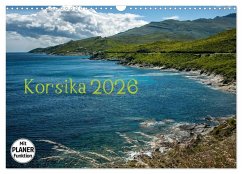 Korsika 2026 (Wandkalender 2026 DIN A3 quer), CALVENDO Monatskalender