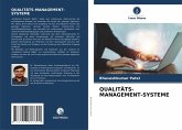 QUALITÄTS-MANAGEMENT-SYSTEME QUALITÄTS-MANAGEMENT-SYSTEME