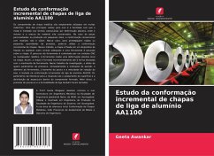 Cover Estudo da conformação incremental de chapas de liga de alumínio AA1100