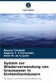 System zur Wiederverwendung von Grauwasser in Einfamilienhäusern