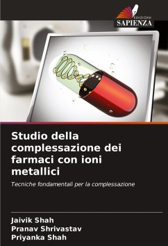 Cover Studio della complessazione dei farmaci con ioni metallici