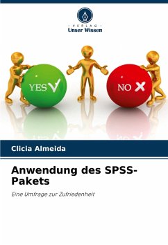 Anwendung des SPSS-Pakets - Almeida, Clicia