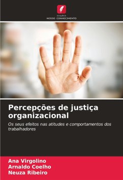 Cover Percepções de justiça organizacional