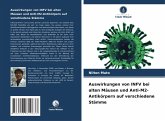 Auswirkungen von INFV bei alten Mäusen und Anti-M2-Antikörpern auf verschiedene Stämme Auswirkungen von INFV bei alten Mäusen und Anti-M2-Antikörpern auf verschiedene Stämme