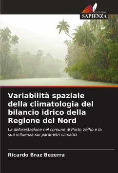 Cover Variabilità spaziale della climatologia del bilancio idrico della Regione del Nord