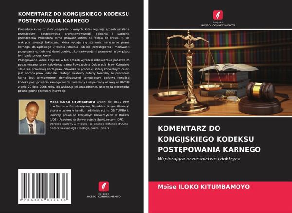 KOMENTARZ DO KONGIJSKIEGO KODEKSU POST¿POWANIA KARNEGO KOMENTARZ DO KONGIJSKIEGO KODEKSU POST¿POWANIA KARNEGO