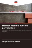 Mortier modifié avec du polystyrène Mortier modifié avec du polystyrène