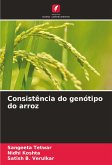 Consistência do genótipo do arroz