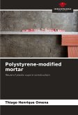 Polystyrene-modified mortar