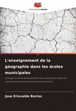 Cover L'enseignement de la géographie dans les écoles municipales