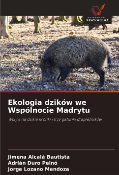 Cover Ekologia dzików we Wspólnocie Madrytu