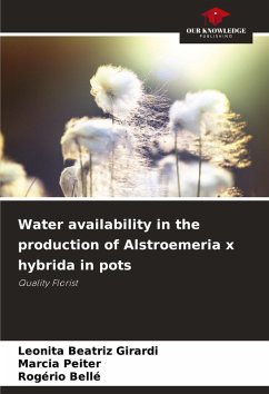 Cover Water availability in the production of Alstroemeria x hybrida in pots