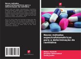 Novos métodos espectrofotométricos para a determinação da ranitidina Novos métodos espectrofotométricos para a determinação da ranitidina