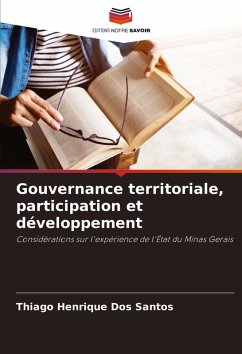 Cover Gouvernance territoriale, participation et développement