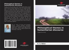 Philosophical themes in humanitarian discourse - Belov, K. A.