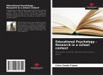 Educational Psychology - Research in a school context