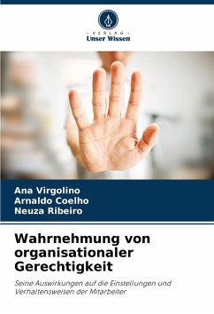 Cover Wahrnehmung von organisationaler Gerechtigkeit