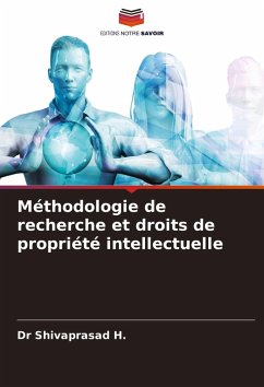 Cover Méthodologie de recherche et droits de propriété intellectuelle
