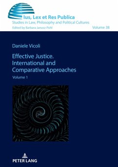 Cover Effective Justice. International and Comparative Approaches