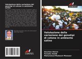 Valutazione della variazione dei genotipi di cotone in ambiente salino Valutazione della variazione dei genotipi di cotone in ambiente salino