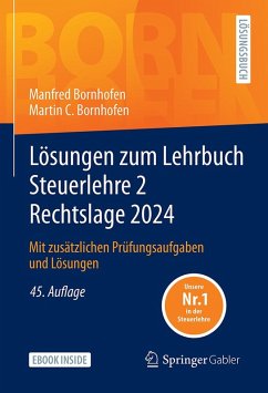 Cover Lösungen zum Lehrbuch Steuerlehre 2 Rechtslage 2024 (eBook, PDF)