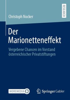 Der Marionetteneffekt (eBook, PDF) - Nocker, Christoph