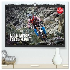 Cover Mountainbike Freeride Momente (hochwertiger Premium Wandkalender 2026 DIN A2 quer), Kunstdruck in Hochglanz