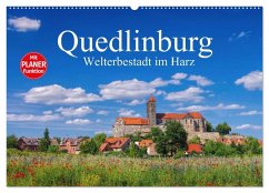 Cover Quedlinburg - Welterbestadt im Harz (Wandkalender 2026 DIN A2 quer), CALVENDO Monatskalender