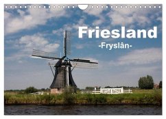 Cover Friesland - Fryslan (Wandkalender 2026 DIN A4 quer), CALVENDO Monatskalender