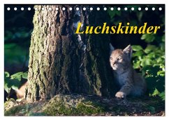 Cover Luchskinder (Tischkalender 2026 DIN A5 quer), CALVENDO Monatskalender