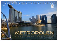 METROPOLEN - die schönsten Weltstädte (Tischkalender 2026 DIN A5 quer), CALVENDO Monatskalender METROPOLEN - die schönsten Weltstädte (Tischkalender 2026 DIN A5 quer), CALVENDO Monatskalender