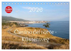 Cover Camino del norte - Küstenweg (Tischkalender 2026 DIN A5 quer), CALVENDO Monatskalender