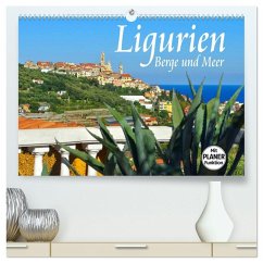 Cover Ligurien - Berge und Meer (hochwertiger Premium Wandkalender 2026 DIN A2 quer), Kunstdruck in Hochglanz