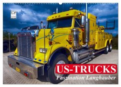 Cover US-Trucks. Faszination Langhauber (Wandkalender 2026 DIN A2 quer), CALVENDO Monatskalender