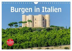 Cover Burgen in Italien (Wandkalender 2026 DIN A4 quer), CALVENDO Monatskalender