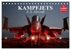 Kampfjets. U.S. Aircraft (Tischkalender 2026 DIN A5 quer), CALVENDO Monatskalender
