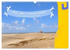 Cover An der Waterkant mit Jan Cux und Cuxi (Wandkalender 2026 DIN A3 quer), CALVENDO Monatskalender