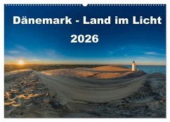 Cover Dänemark - Land im Licht (Wandkalender 2026 DIN A2 quer), CALVENDO Monatskalender