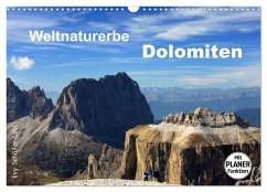 Weltnaturerbe DOLOMITEN (Wandkalender 2026 DIN A3 quer), CALVENDO Monatskalender