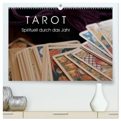 Cover Tarot. Spirituell durch das Jahr (hochwertiger Premium Wandkalender 2026 DIN A2 quer), Kunstdruck in Hochglanz