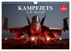 Kampfjets. U.S. Aircraft (Wandkalender 2026 DIN A4 quer), CALVENDO Monatskalender