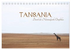 Tansania - Durch die Nationalparks Ostafrikas (Tischkalender 2026 DIN A5 quer), CALVENDO Monatskalender