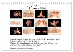Cover Mudras / 2026 (Wandkalender 2026 DIN A4 quer), CALVENDO Monatskalender